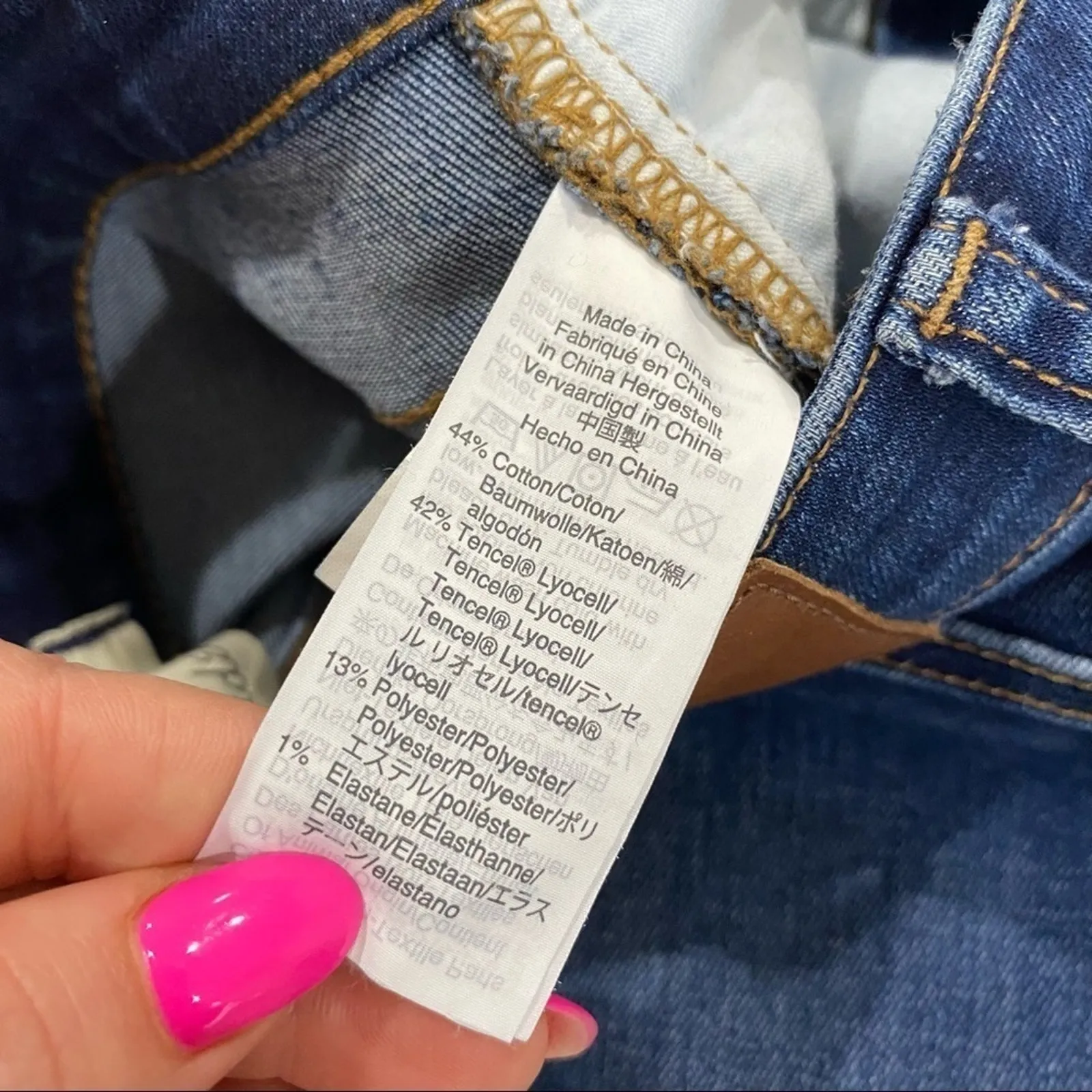 Madewell Curvy High-Rise Skinny Jeans in Danny Wash Size 25 - Image 8