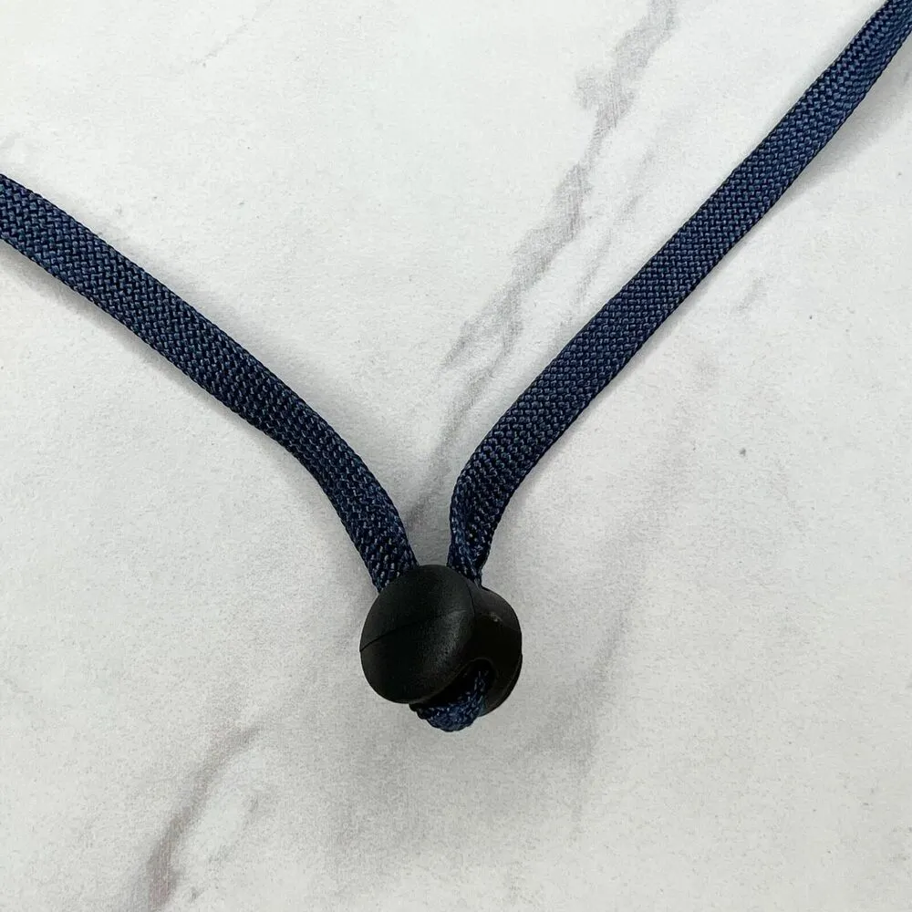 Blue Adjustable Double Clip ID Badge Holder School Work Lanyard Necklace - Image 8