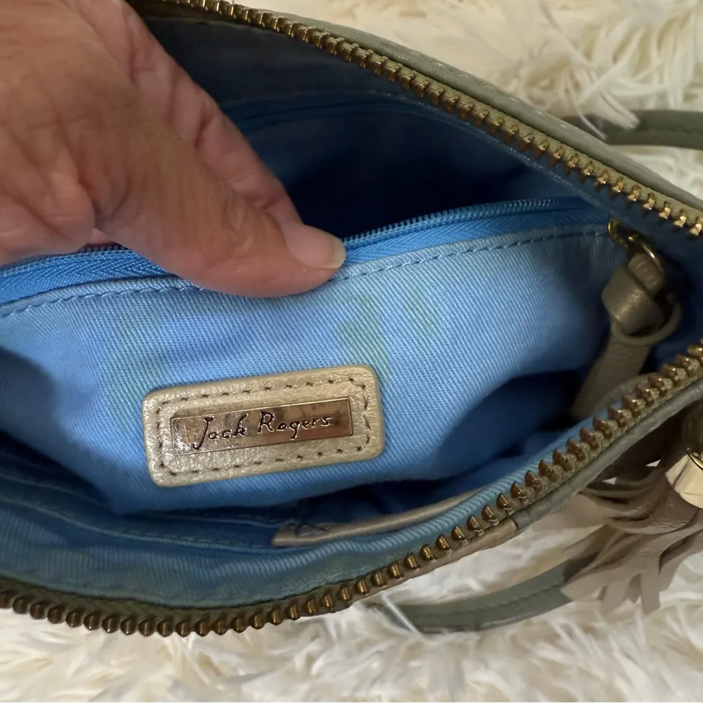 Jack Rogers Leather Crossbody - Image 5