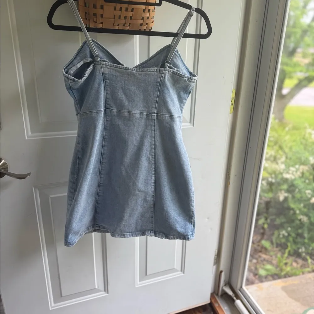 Garage Denim Light Blue Button - Image 3