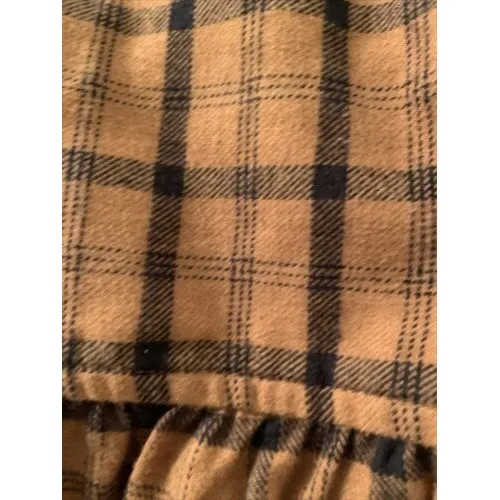 Isabel Maternity by Ingrid & Isabel Top Women's Size XL Brown Flannel Shirt - Image 2