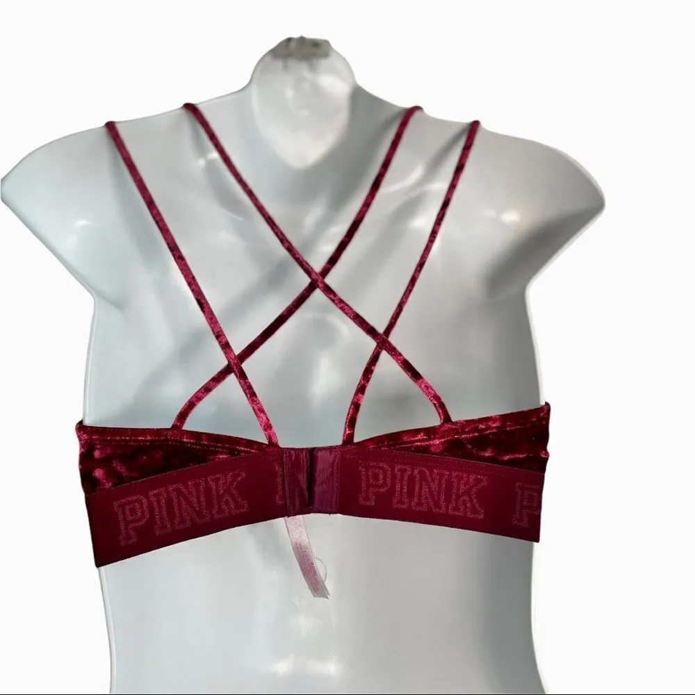 Victoria Secrets Pink Unlined Sans Doublure Medium - Image 9