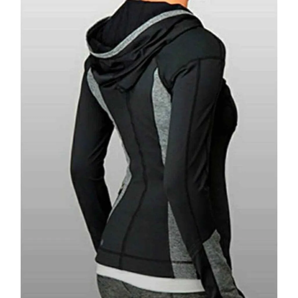 Lululemon Run For Your Life Cross-Train Pullover Hoodie Black Size 4 - Image 2