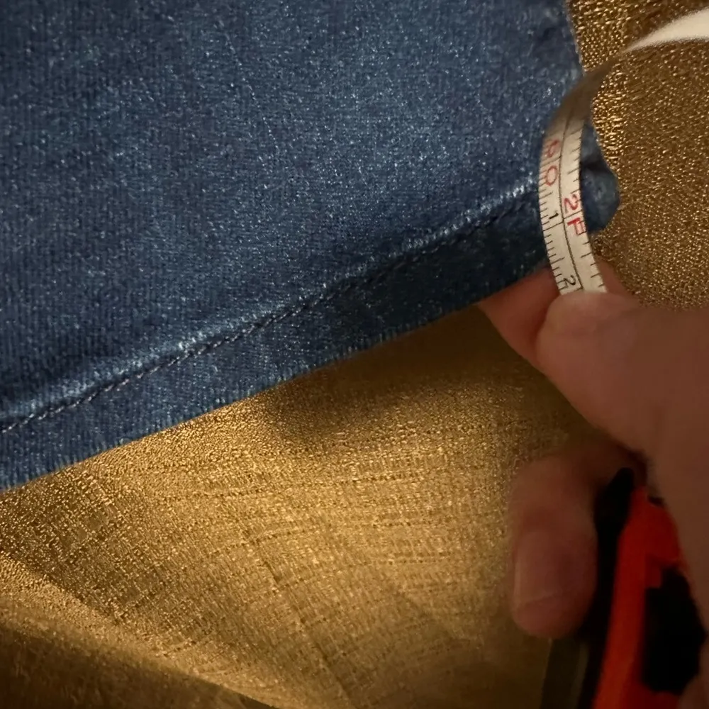 MOTHER Woman’s Jeans The Looker Crop Bright Eyes Blue Size 29 - Image 5