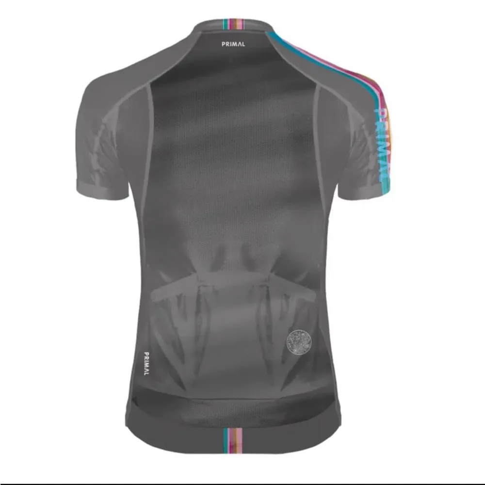 Primal Women's Omni Jersey Gray Size L - Image 2