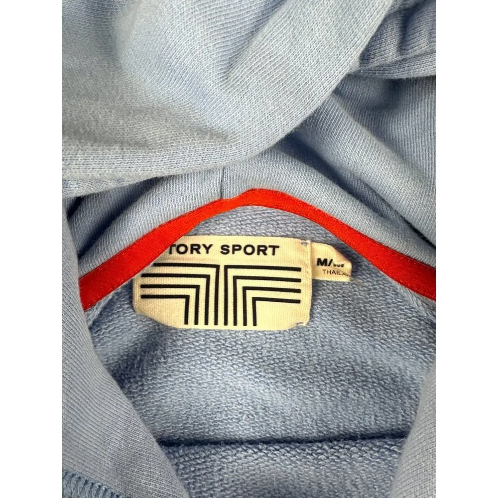Tory Sport Hoodie in Baby Blue - Image 2