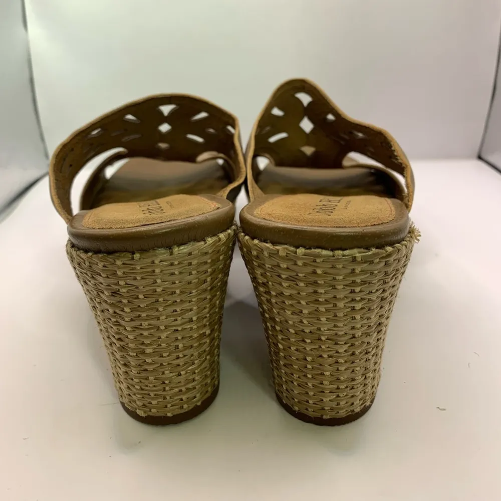 COBB HILL WEDGE PLATFORM BY NEW BALANCE WOMENS SHOES SIZE 10 M Tan - Image 6