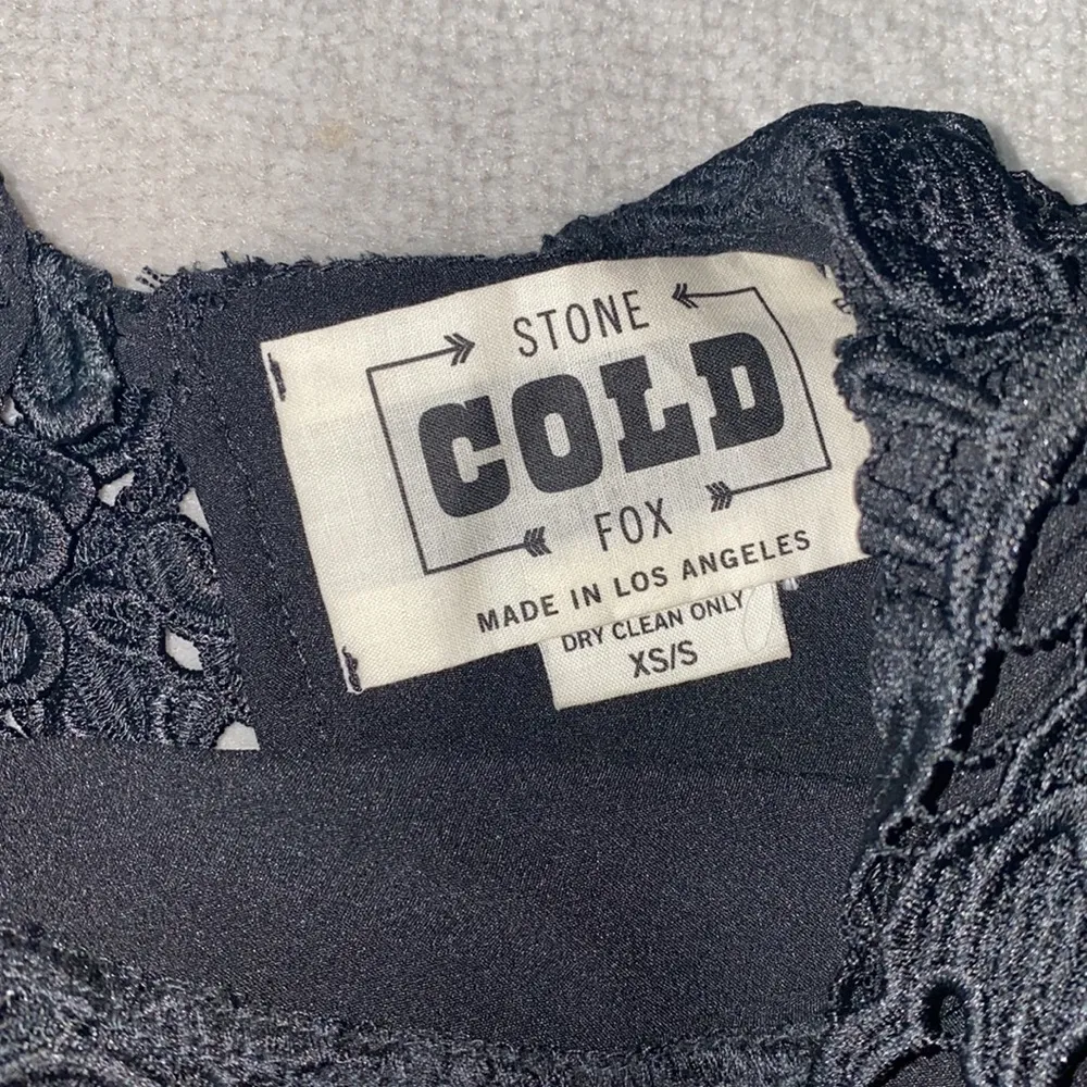 Stone Cold Fox Lace Open Back Crop - Image 3