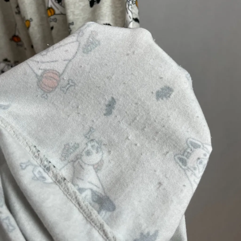 Spooky Night Pajama Pants Halloween Dog Frenchie French Bulldog Gray Soft Lounge - Image 11