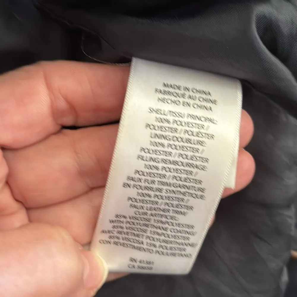 Ralph Lauren Quilted Litchfield Loden Hoodie Jacket Coat Black Label Sherpa Sz L - Image 10