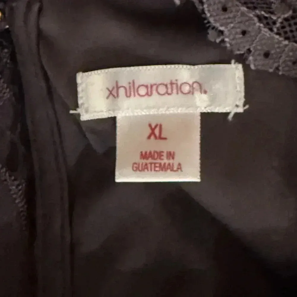 Xhilaration Dusty Lavender Round Neck Sleeveless Midi Dress - Image 5