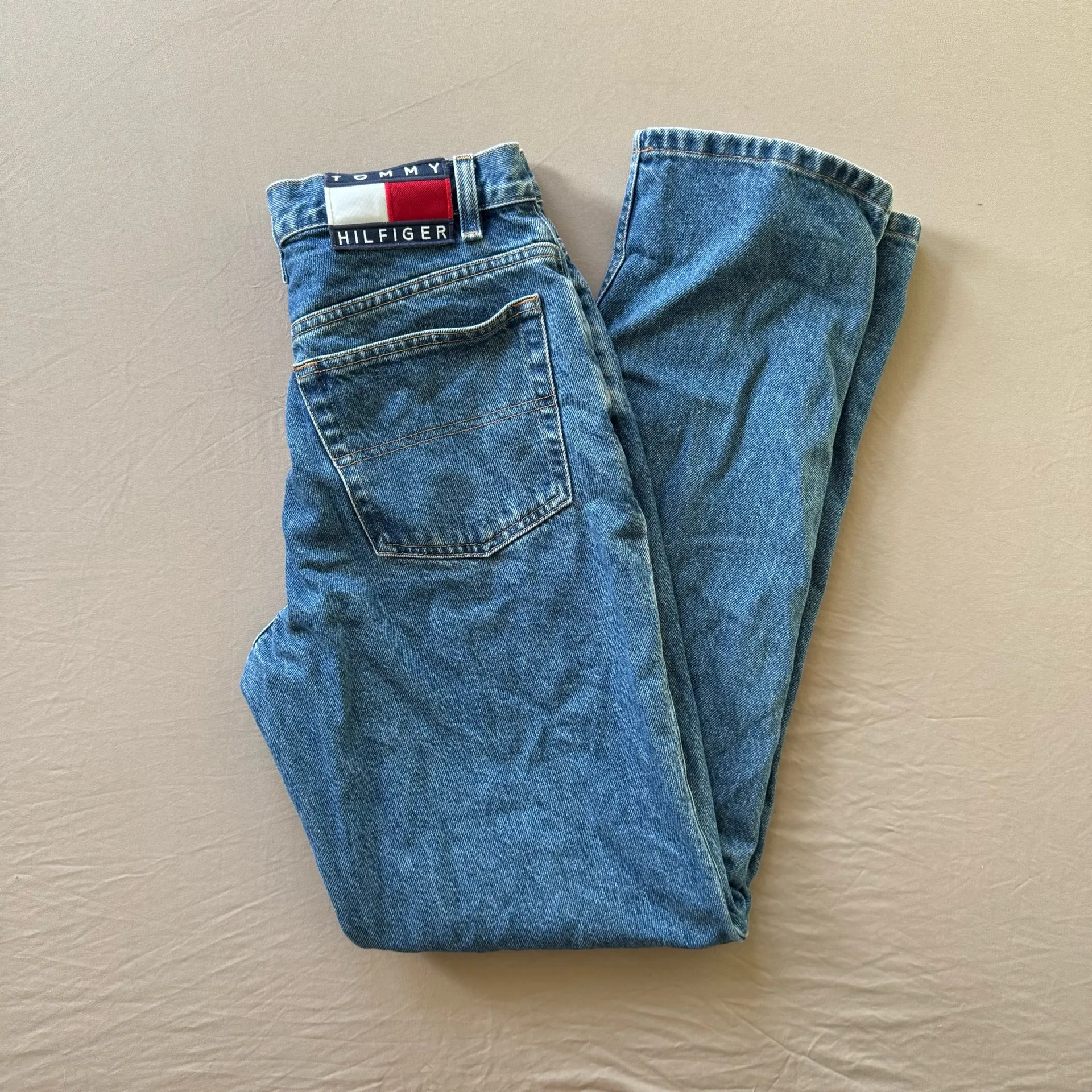 Vintage Tommy Hilfiger Straight Leg Jeans - Image 2