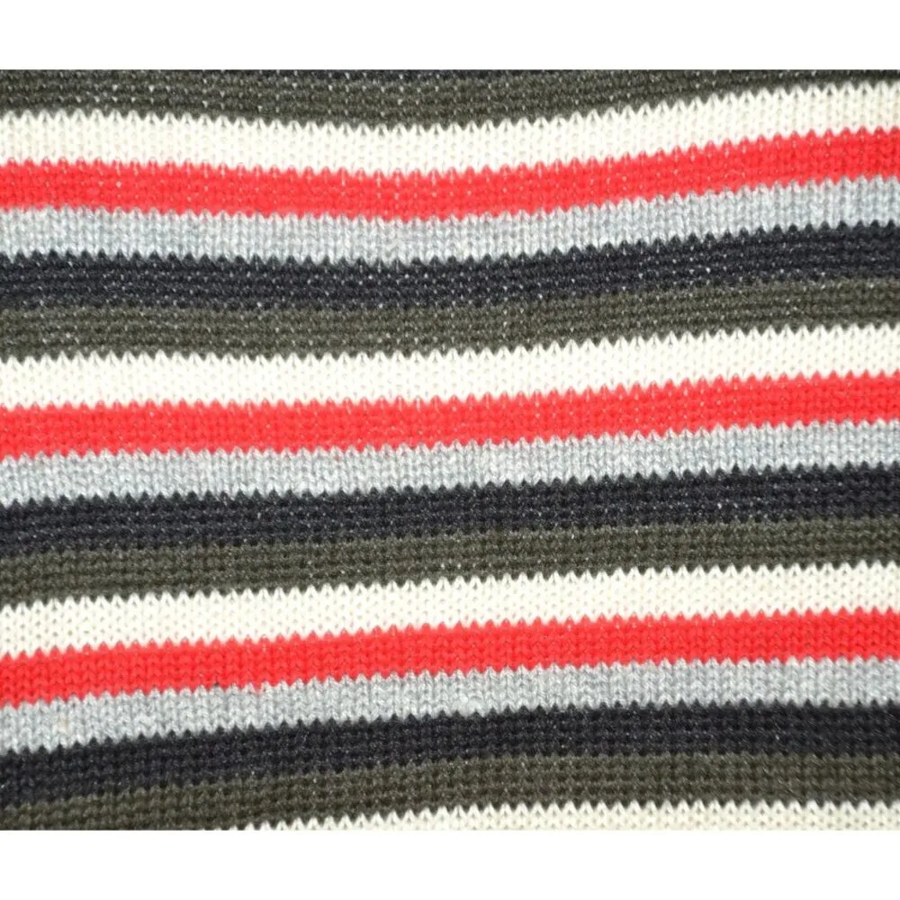 Rafaella Ladies M Zip Up Christmas Sweater Vest Snowflakes Winter Black & Red - Image 8