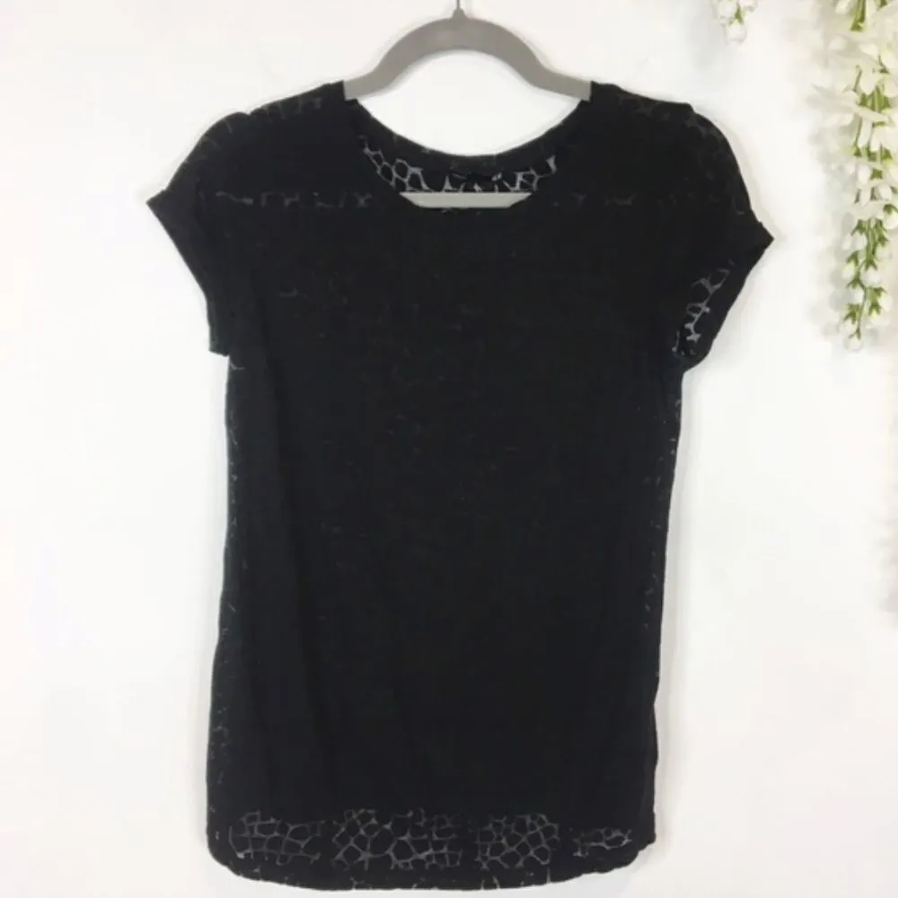 ✨5xHP✨H&M MAMA maternity top sheer leopard print✨ - Image 2