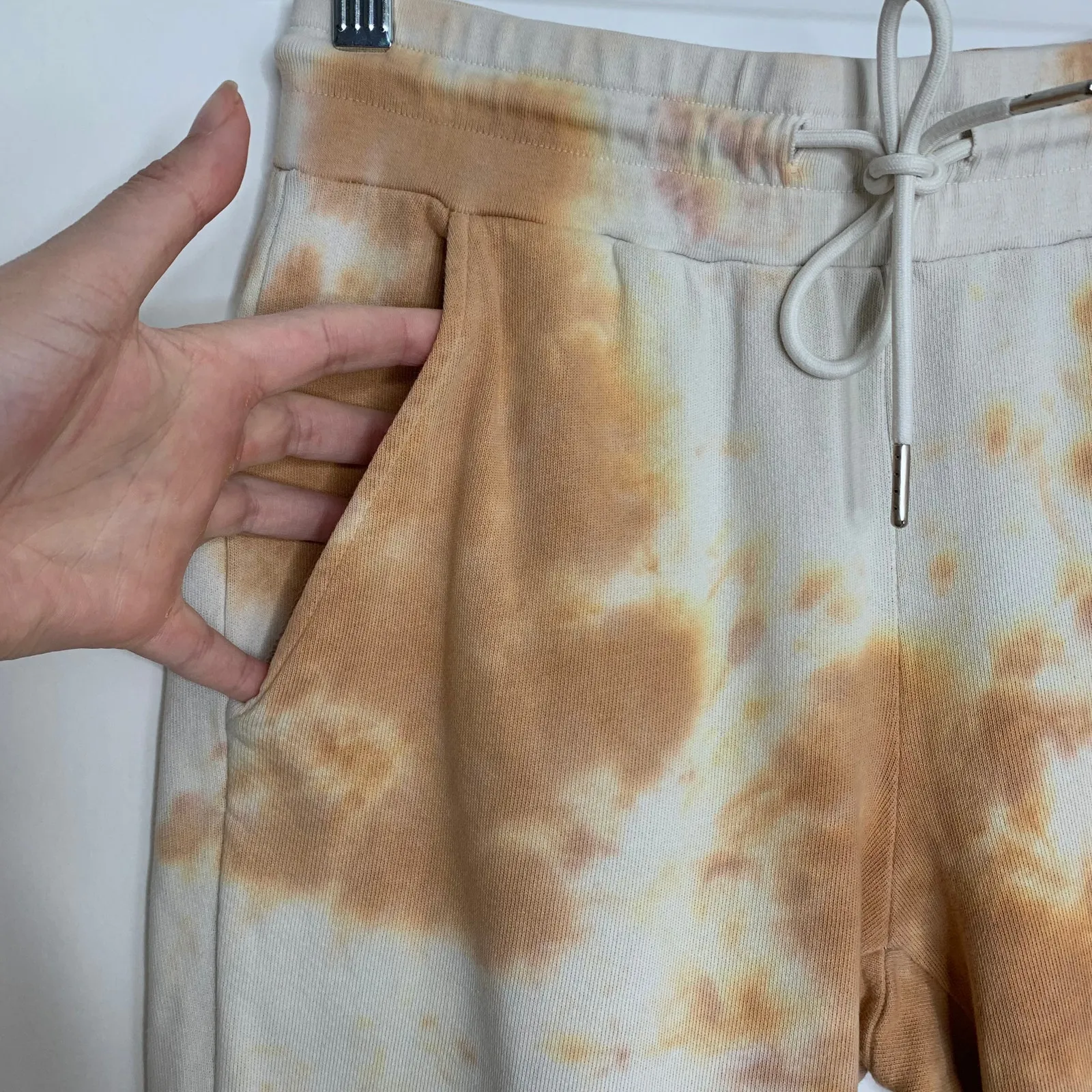 MATE The Label Tie Dye Fleece Relaxed Organic Cotton Jogger Sweatpants XS - Image 7