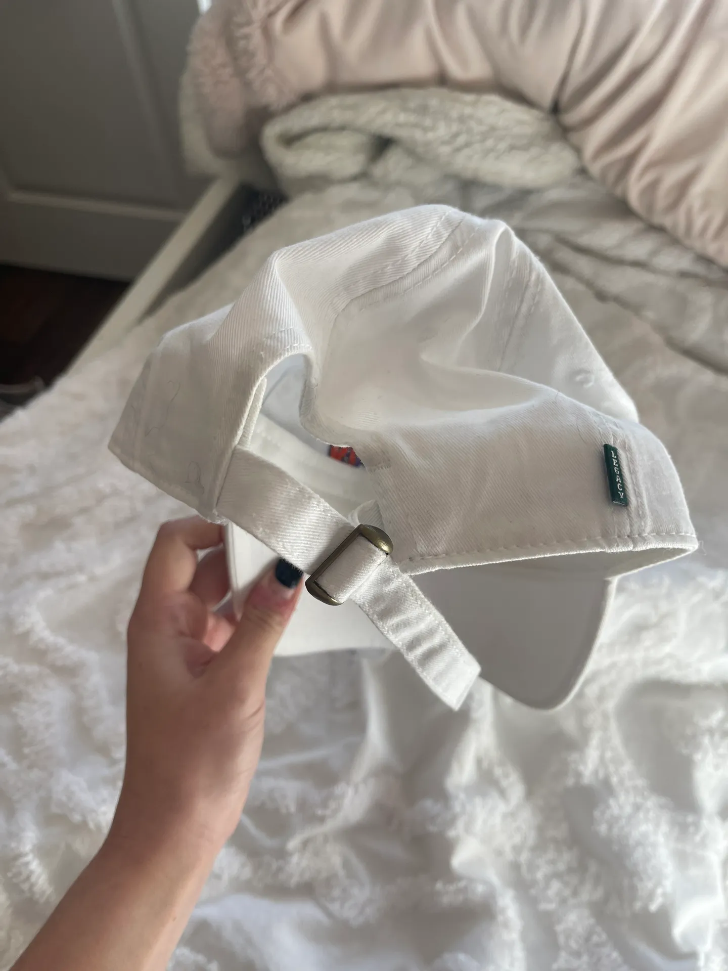 Clemson Baseball Cap White - Image 3