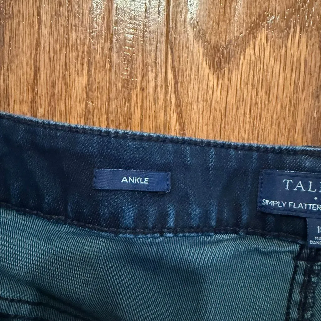 Talbots simply flattering ankle straight leg jeans size 18 - Image 5