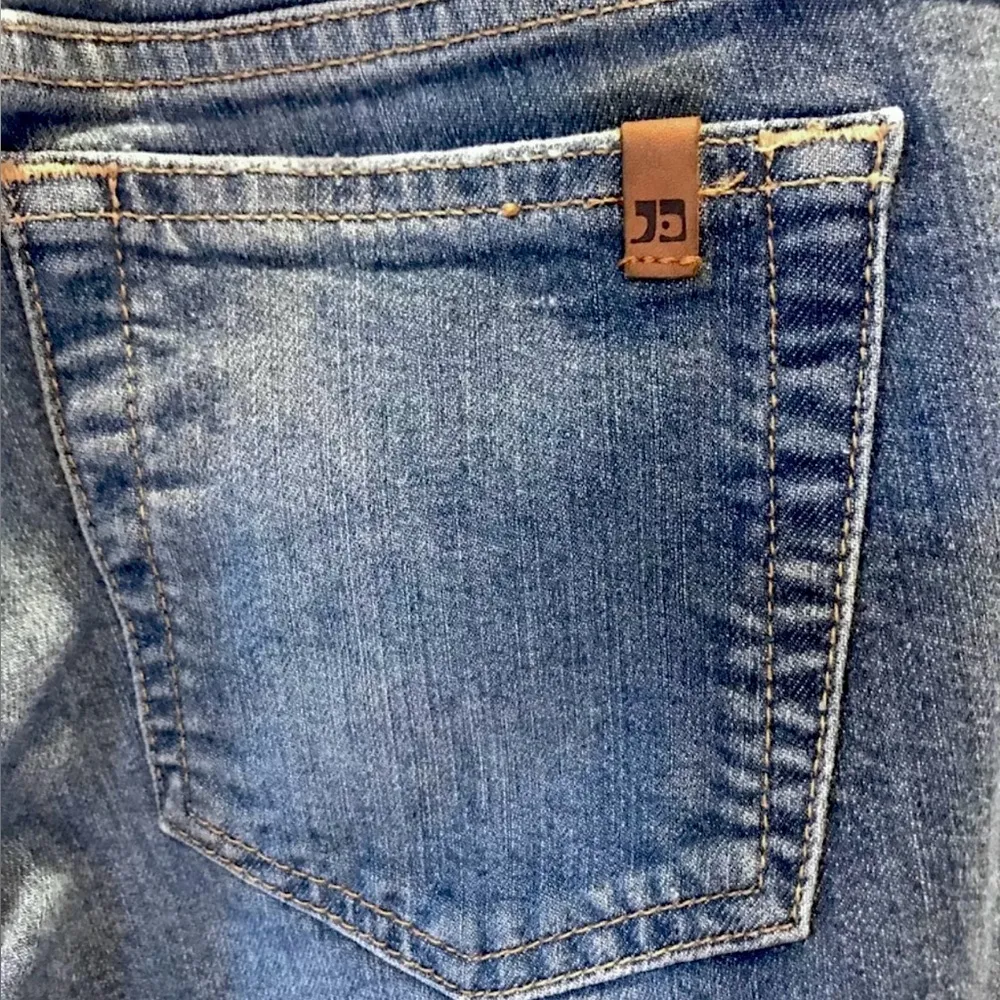 Joes Jeans Womens 27 Straight Blue Denim Pockets Midrise Pants Medium Wash - Image 5