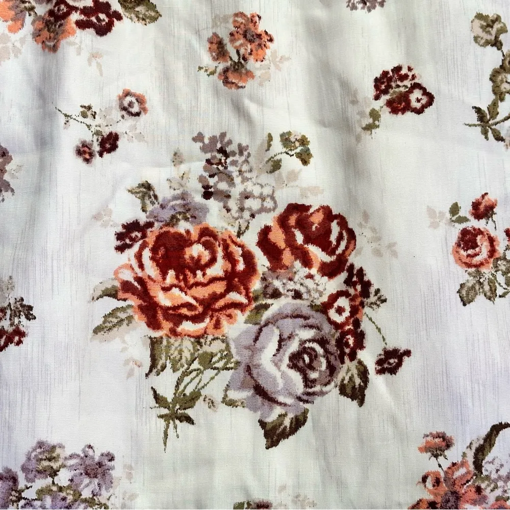 H&M x Brock Collection Bustier Corset Sweetheart Floral Dress Size Large - Image 8