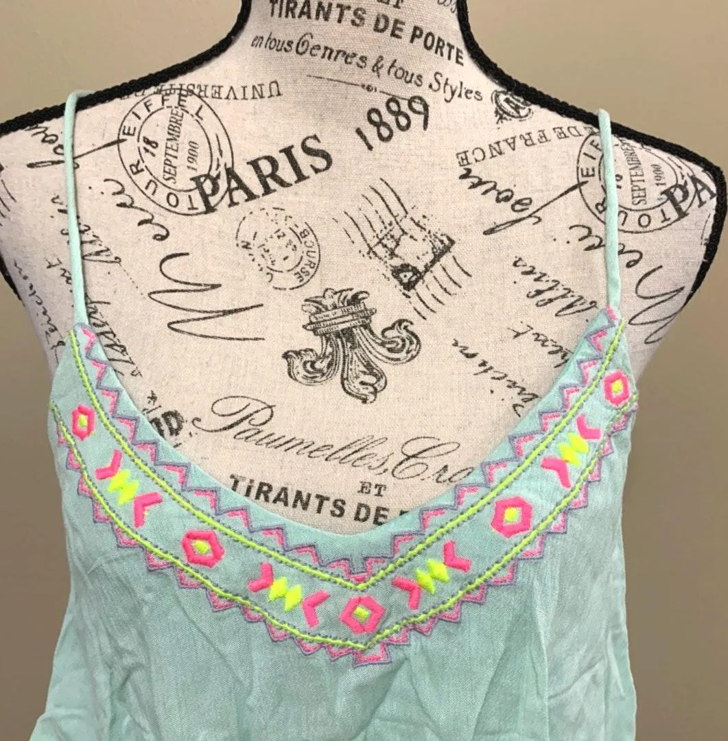 Truth Teal Crop Top Large - Image 3