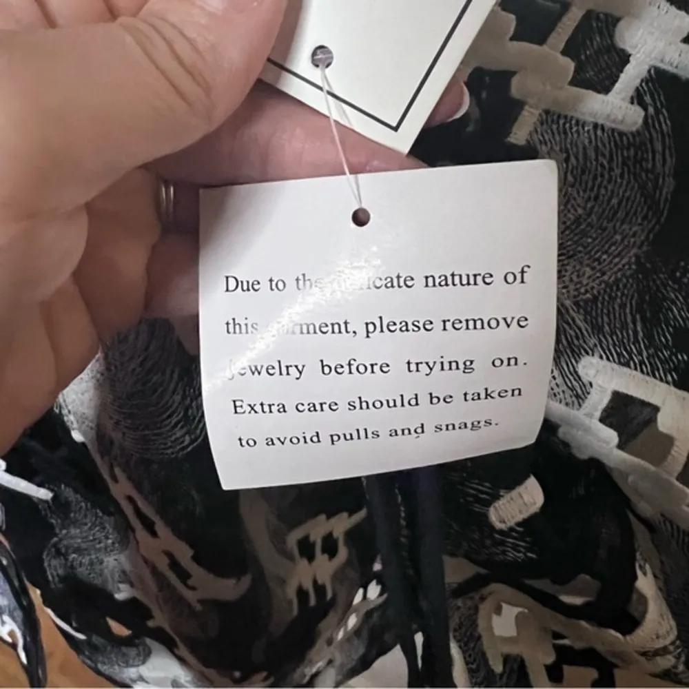 Alfred Dunner Easy Street Native New Yorker Open Weave Navy Cardigan Large New - Image 8