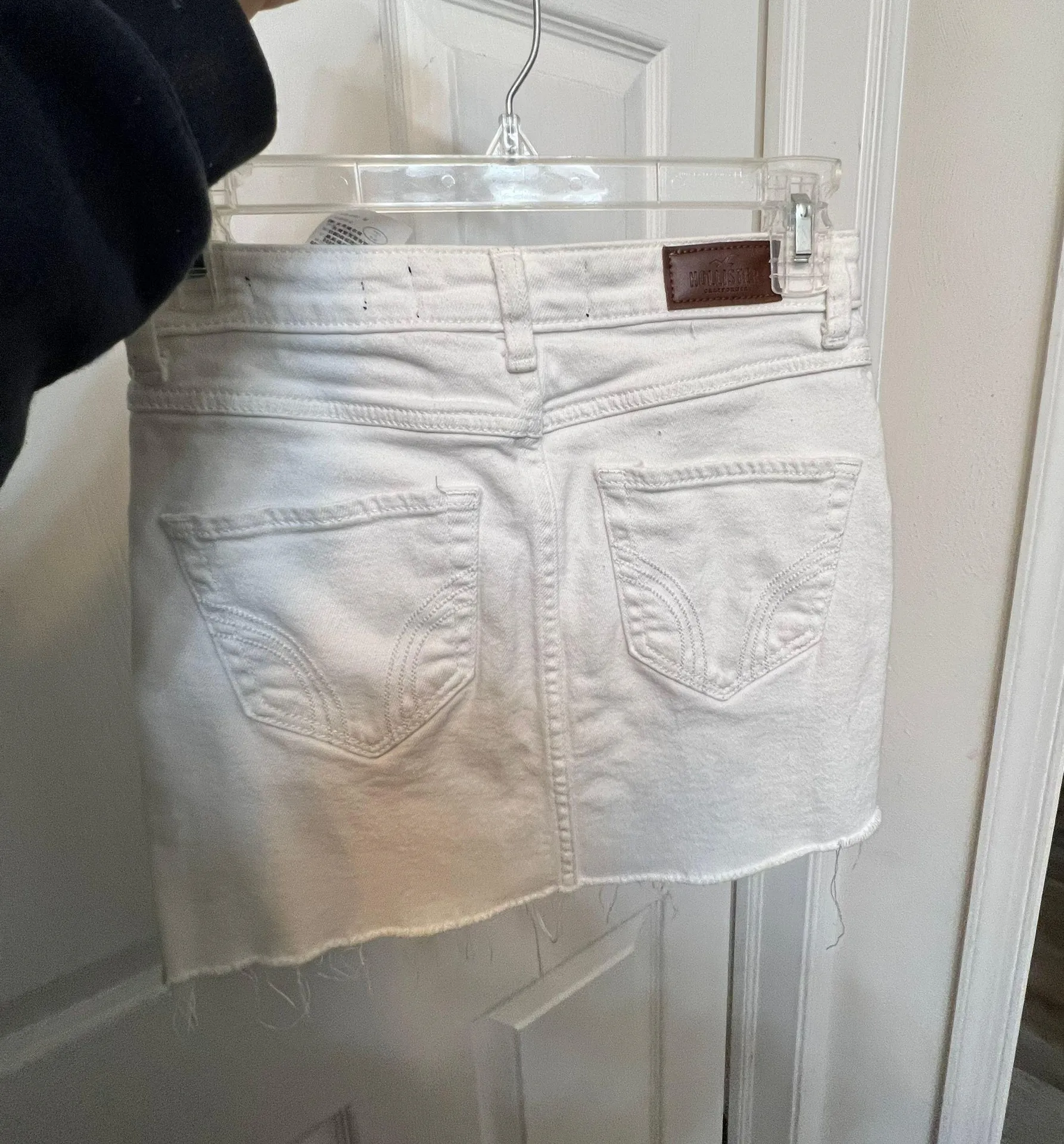 White Jean Skirt - Image 3