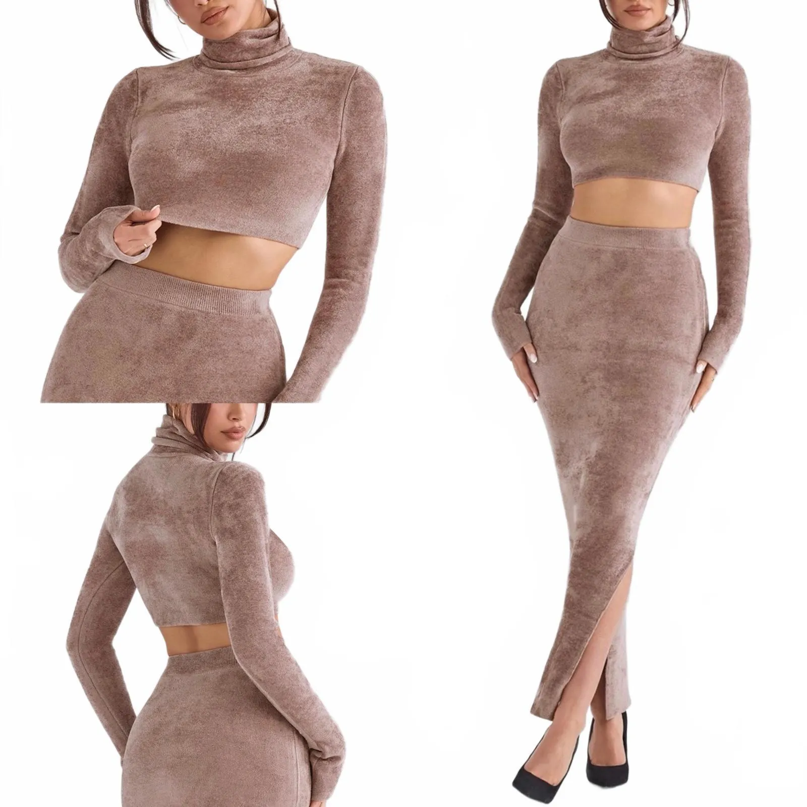 House of CB Suri Rose Chenille Cropped Top Sweater NWT Small - Image 2