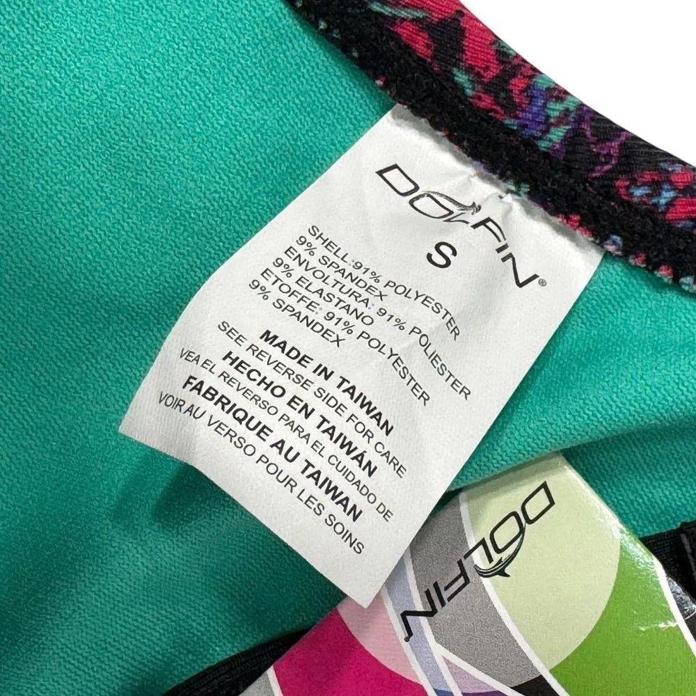 Dolfin Bellas Small Mystik Monokini Swimsuit UPF 50 Padded Criss Cross Tie Strap - Image 7