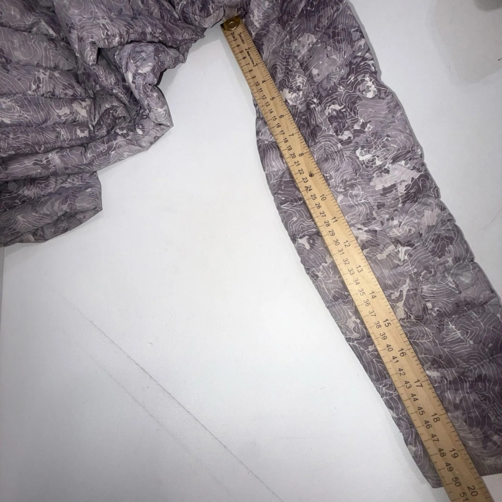 Lululemon Pack It Down Jacket Women's Purple Full Zip Hooded Goose Down Size 2 - Image 8