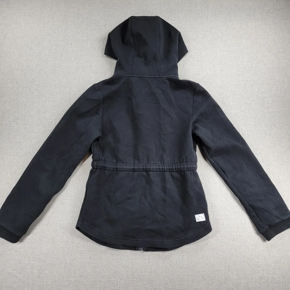 Varley Womens Sofia Jacket Size XS Black Sweat Zip Up Drawstring-Waist Hoodie - Image 7