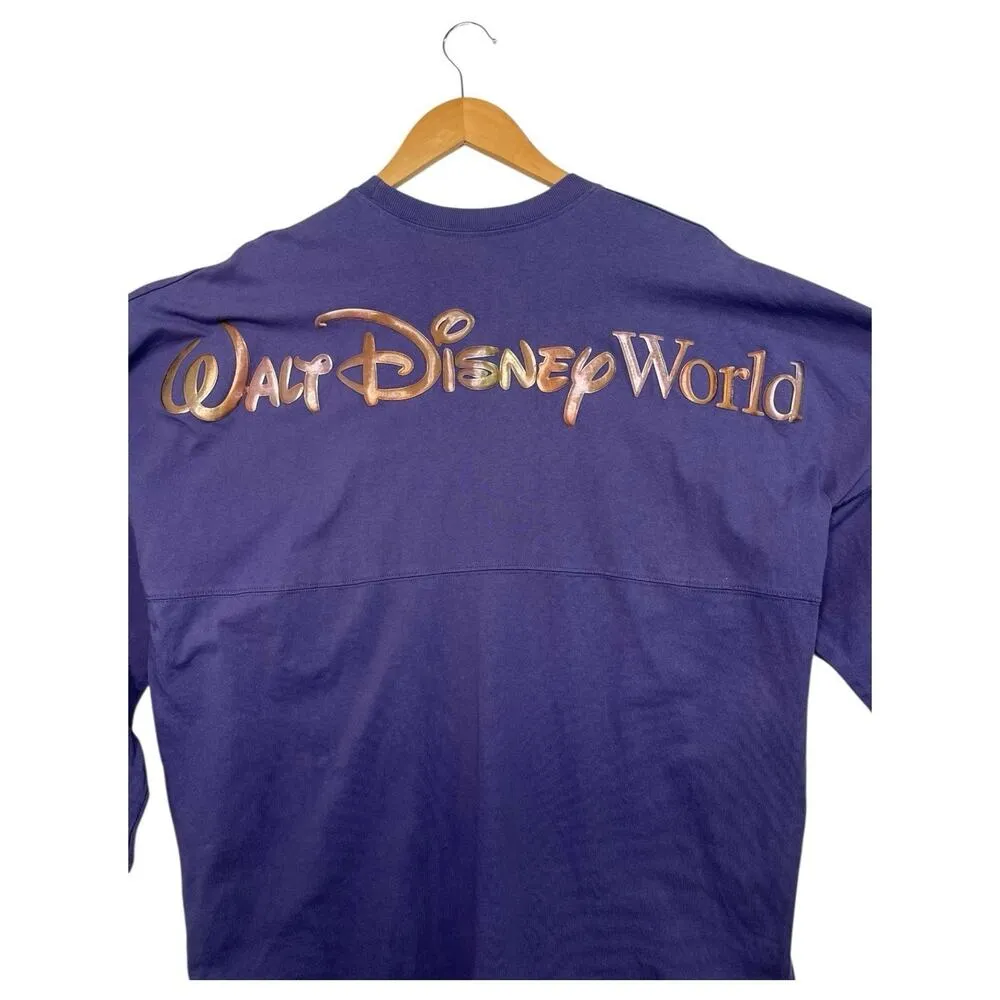 Walt Disney World Spirit Jersey Extra Large Purple 50th Anniversary Castle Shirt - Image 11