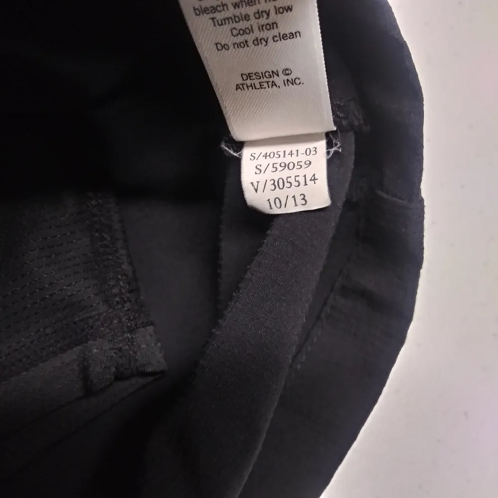 Athleta Hit The Trail Black Active Workout Hiking Walking Skort Size 2 - Image 11