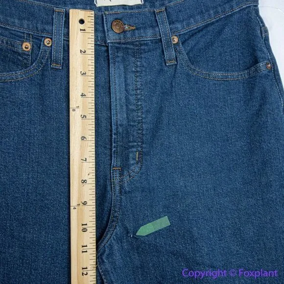 NEW Madewell The Perfect‎ Vintage Wide-Leg Jean in Fairdale Wash, 27 - Image 7