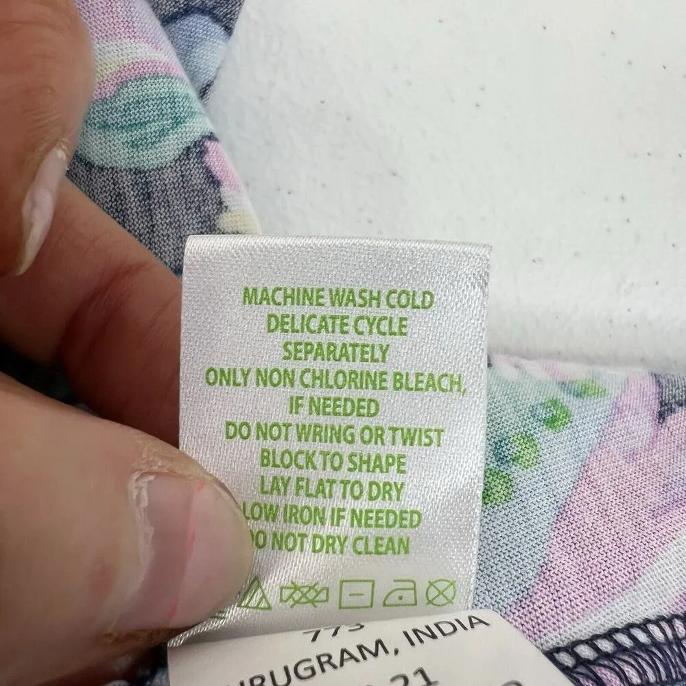 Lilly Pulitzer Size XS Diann Dress High Tide Navy She’s Got Sol Floral Women's - Image 10