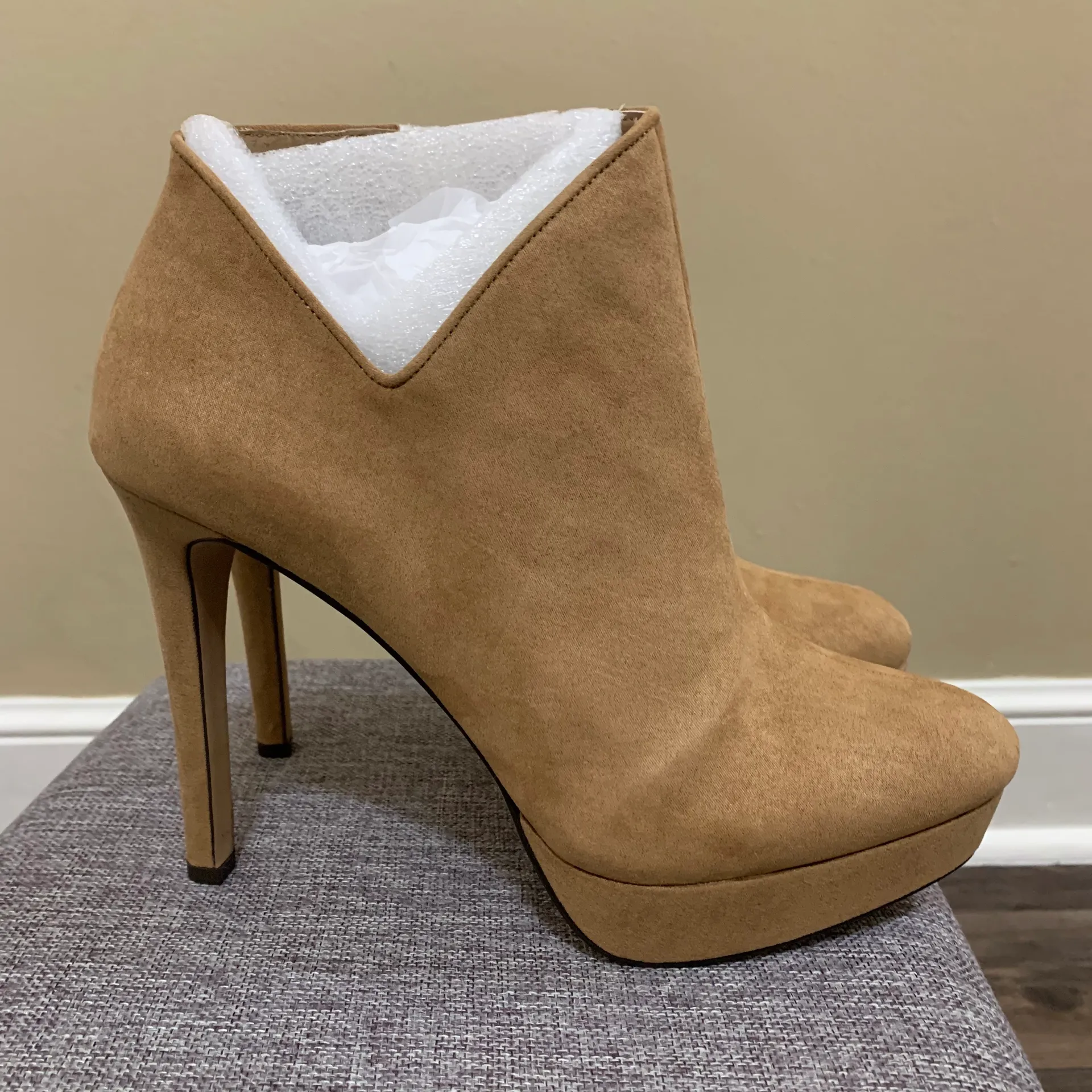 Hazelnut Platform Bootie - Image 4