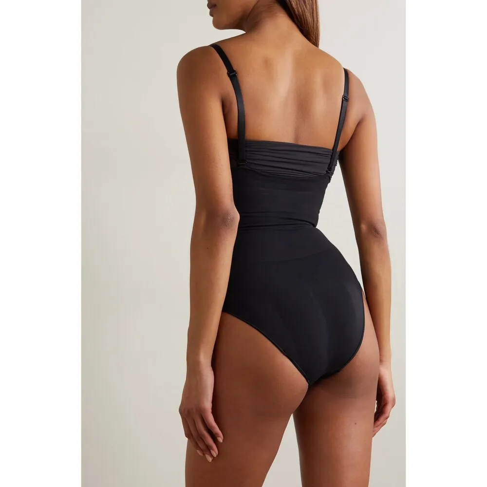 SKIMS New  Core Control High Waist Brief Onyx Size Large - Image 12