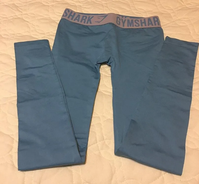 Gymshark Light Blue Leggings - Image 6