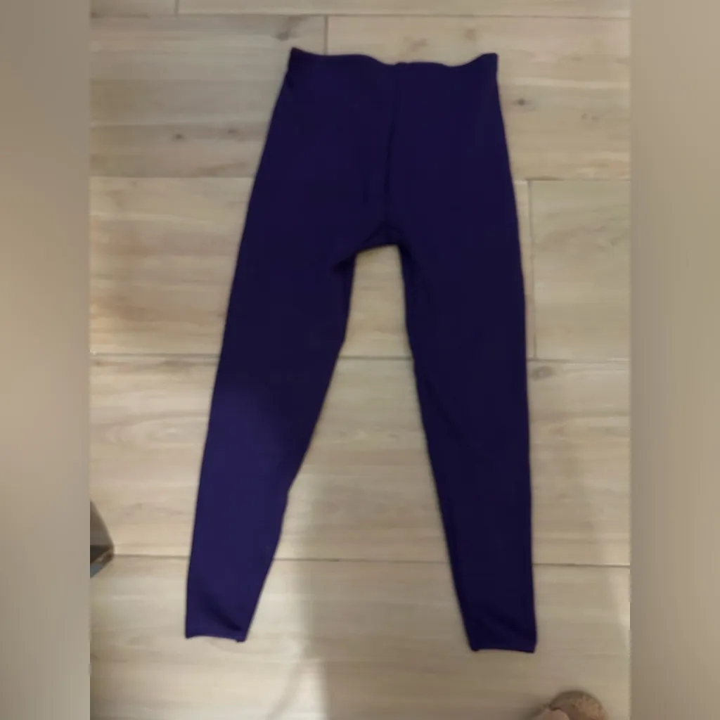 NEW Women’s Winter Ski Purple Fleece Lined Leggings 30/30” - Image 2