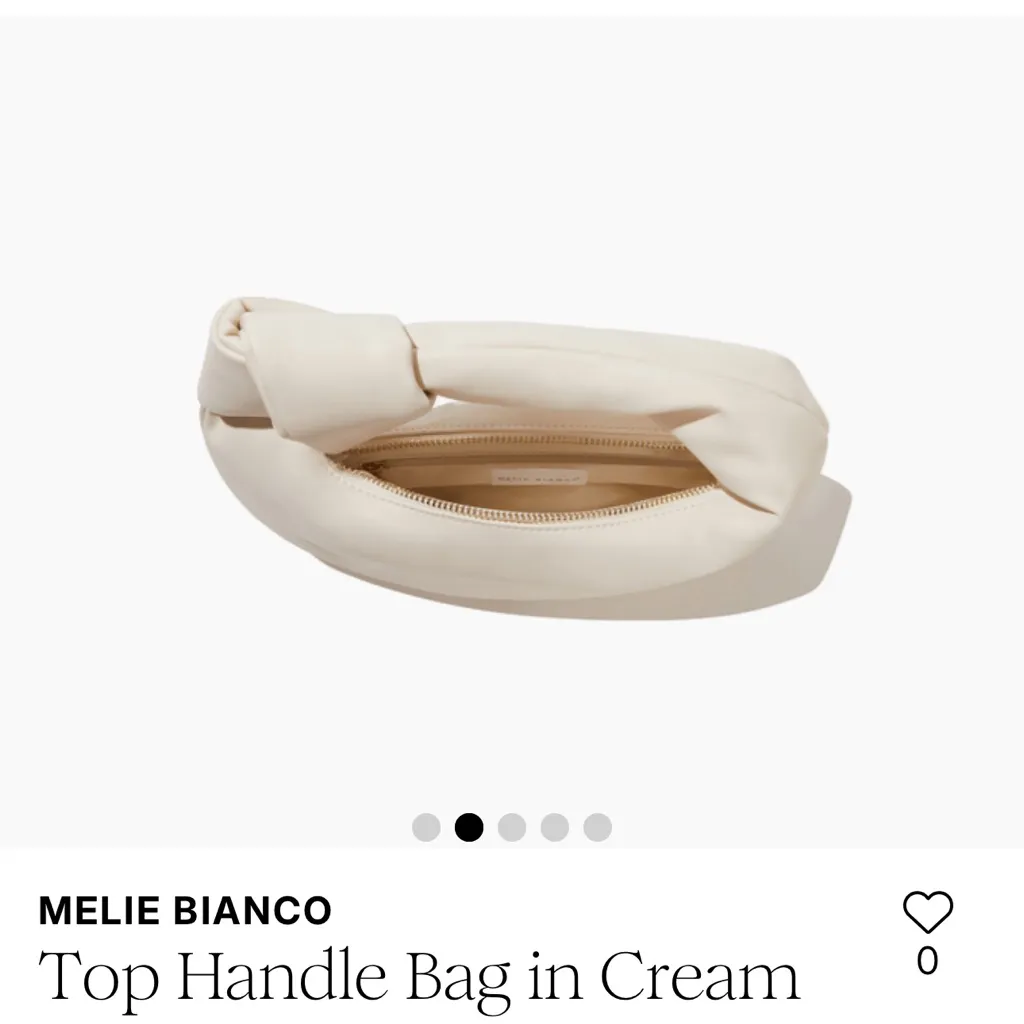 Melie Bianco top handle bag - Image 2