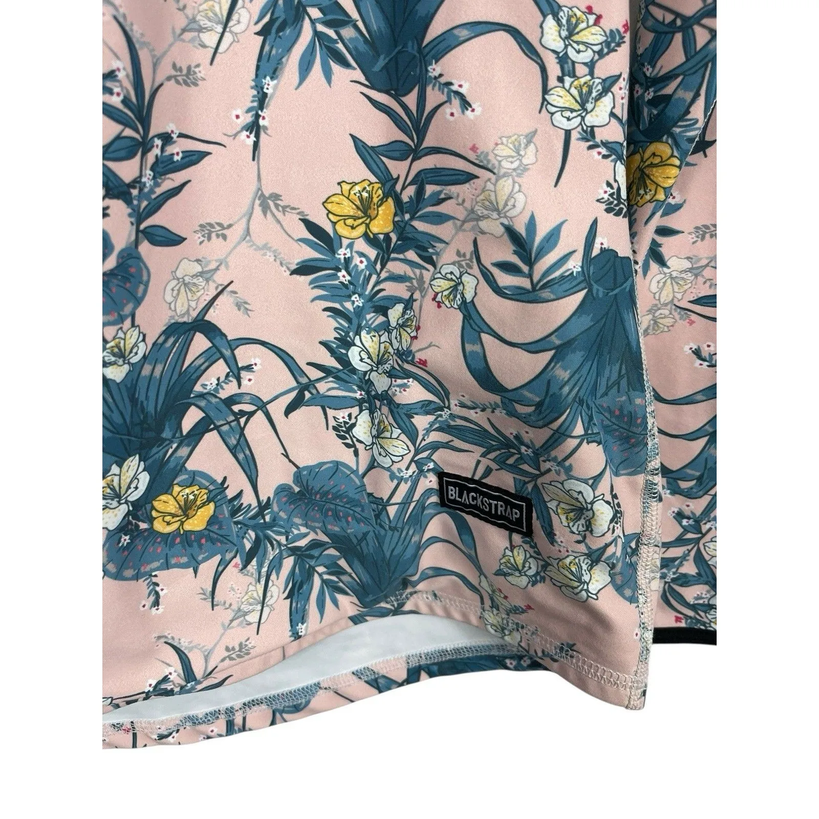 BlackStrap Floral Performance Top Women’s L USA Made Sun Shirt UPF Base Layer Size L - Image 4