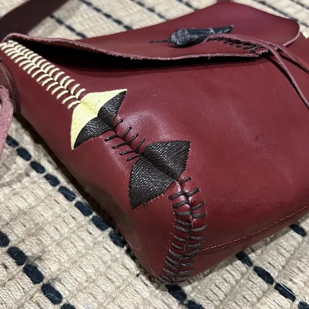 LUCKY BRAND LAGUNA CANYON COWHIDE LEATHER BAG‎ - Image 3