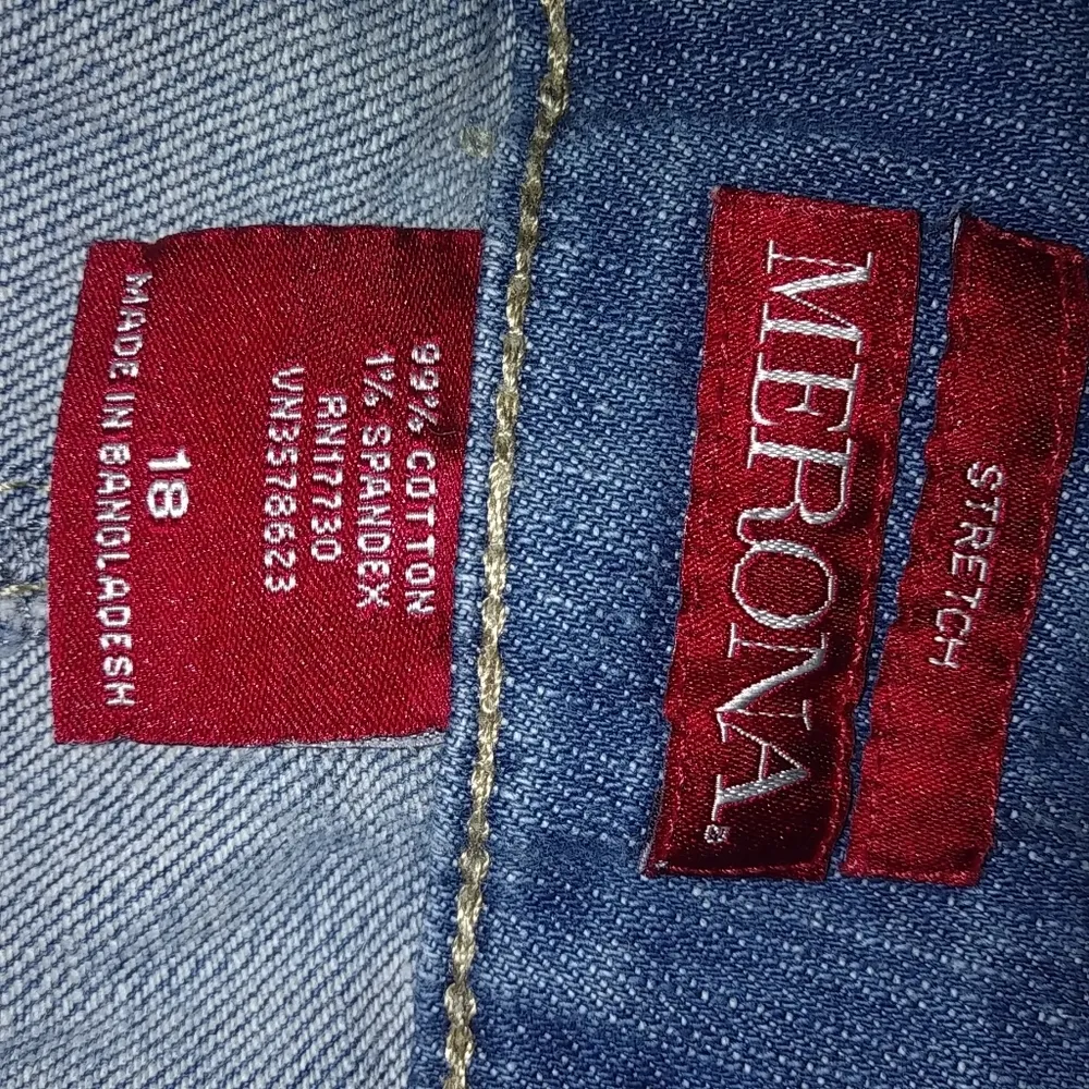 Merona 18W Stretch 38 Jeans Shorts Plus - Image 5