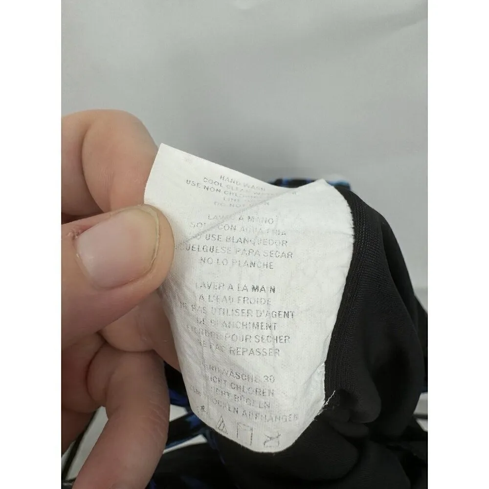 Miracle Suit One Piece Swimsuit Women Large Blue‎ Animal Print Resortwear Beach - Image 3