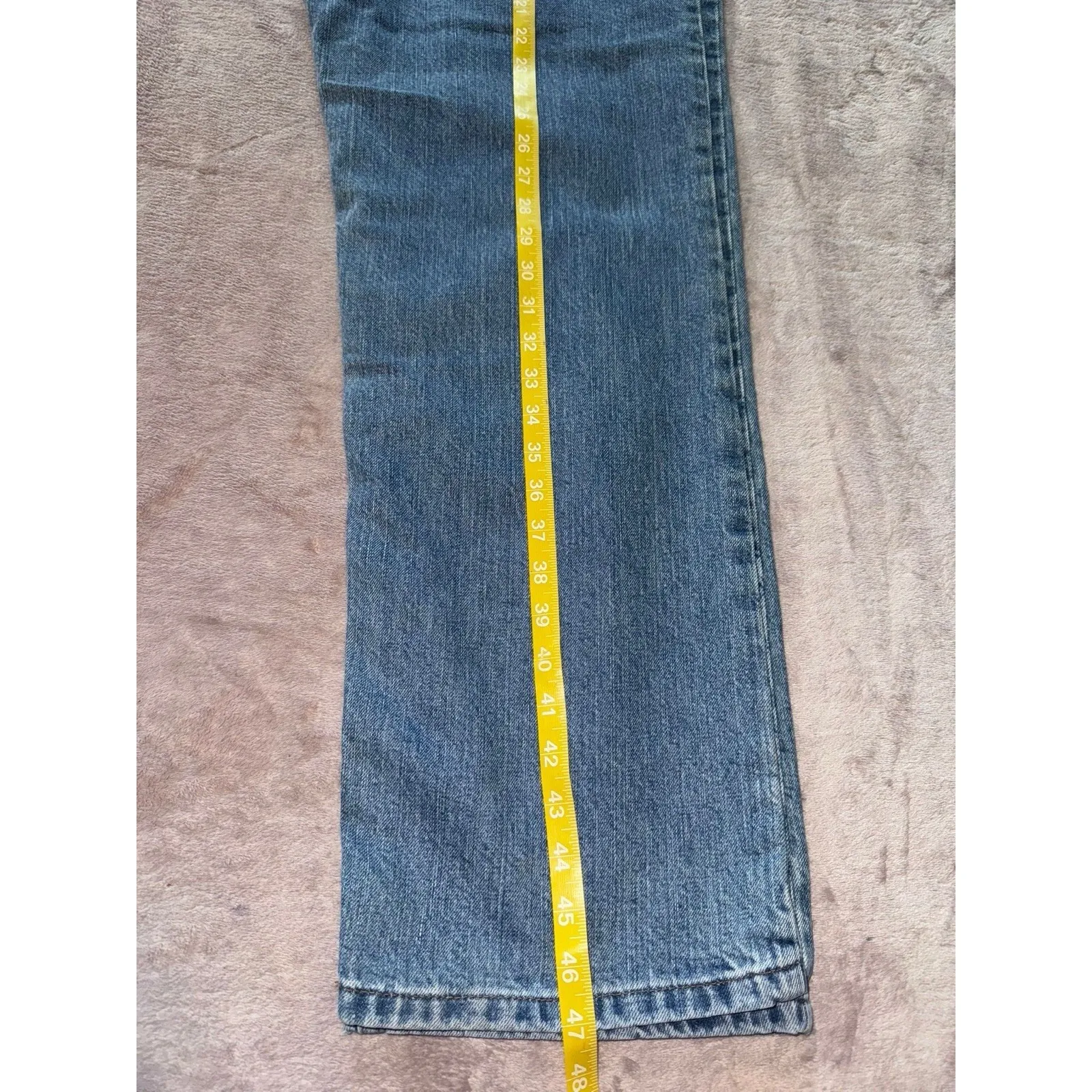 Carhartt Women's Jeans Blue Denim‎ Mid Rise Relaxed Fit Size 16 NWT - Image 12