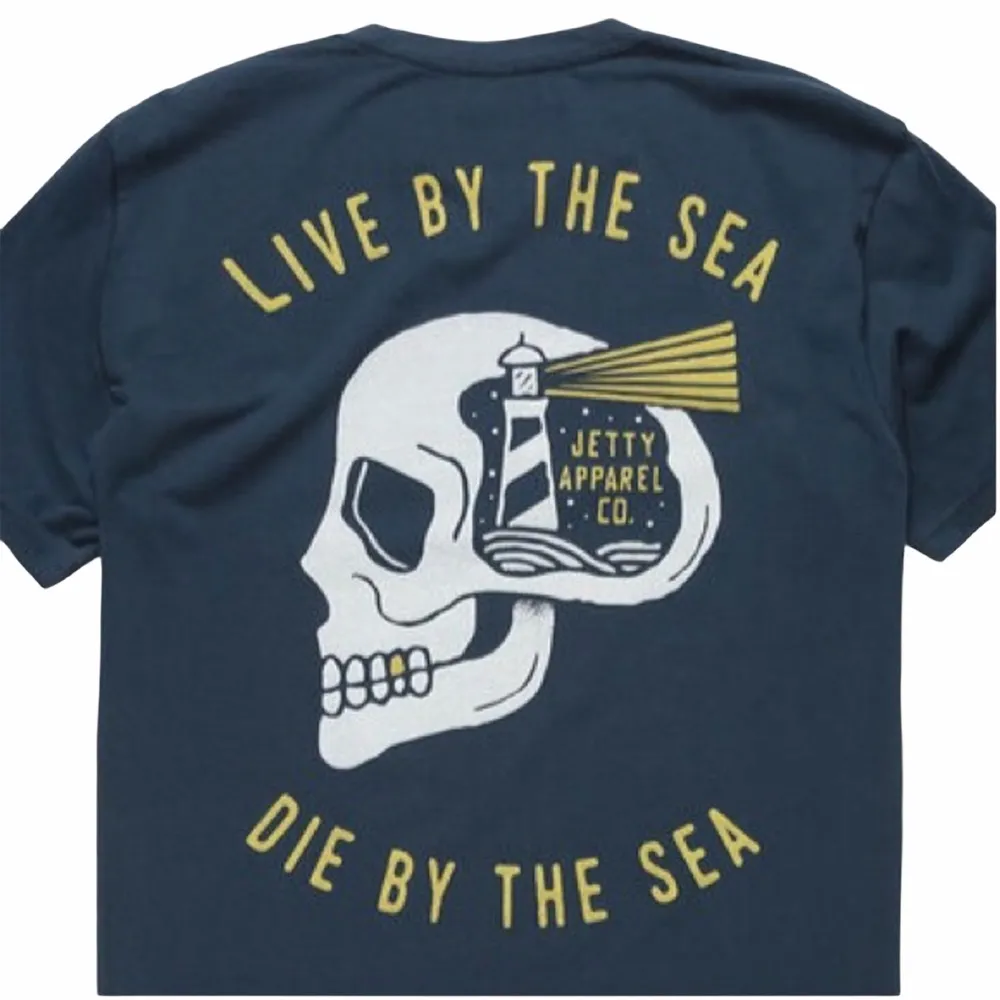 new Jetty ☀︎︎ Super Soft Skullhouse Surfer Tee T Shirt☀︎︎ Oxblood Purple Size XL - Image 5