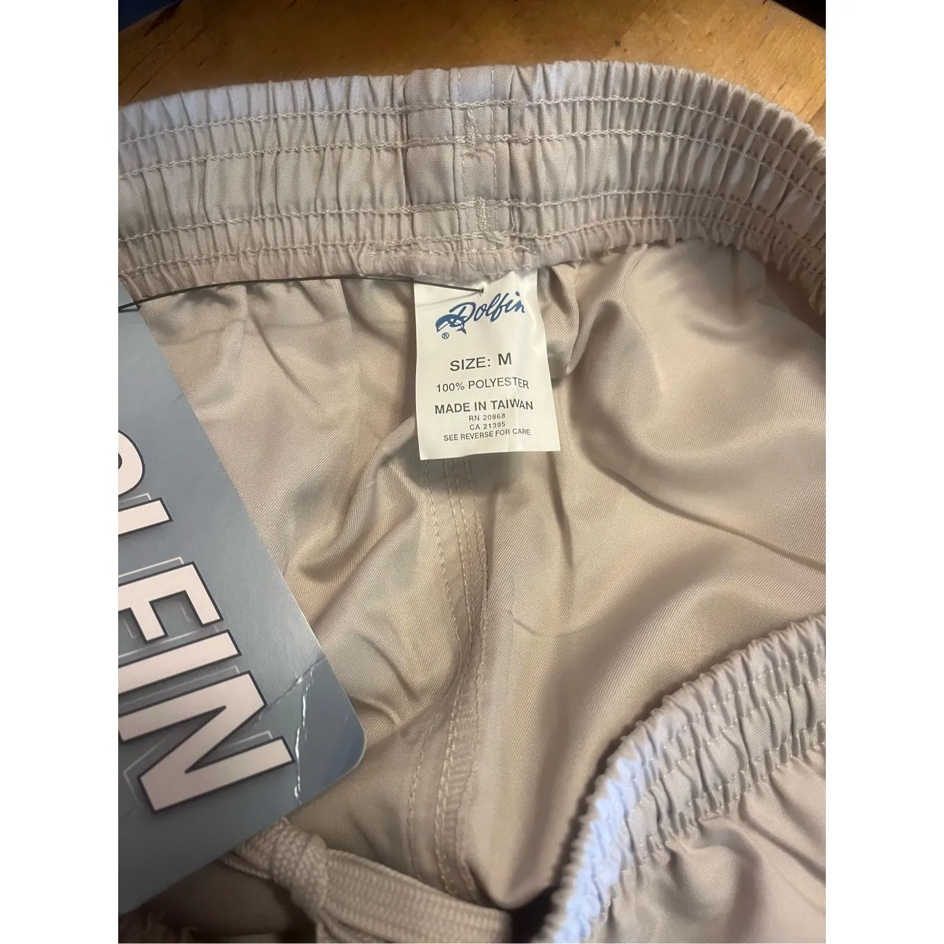 Dolfin khaki Shorts Size Medium Nwt unisex (6032) - Image 4