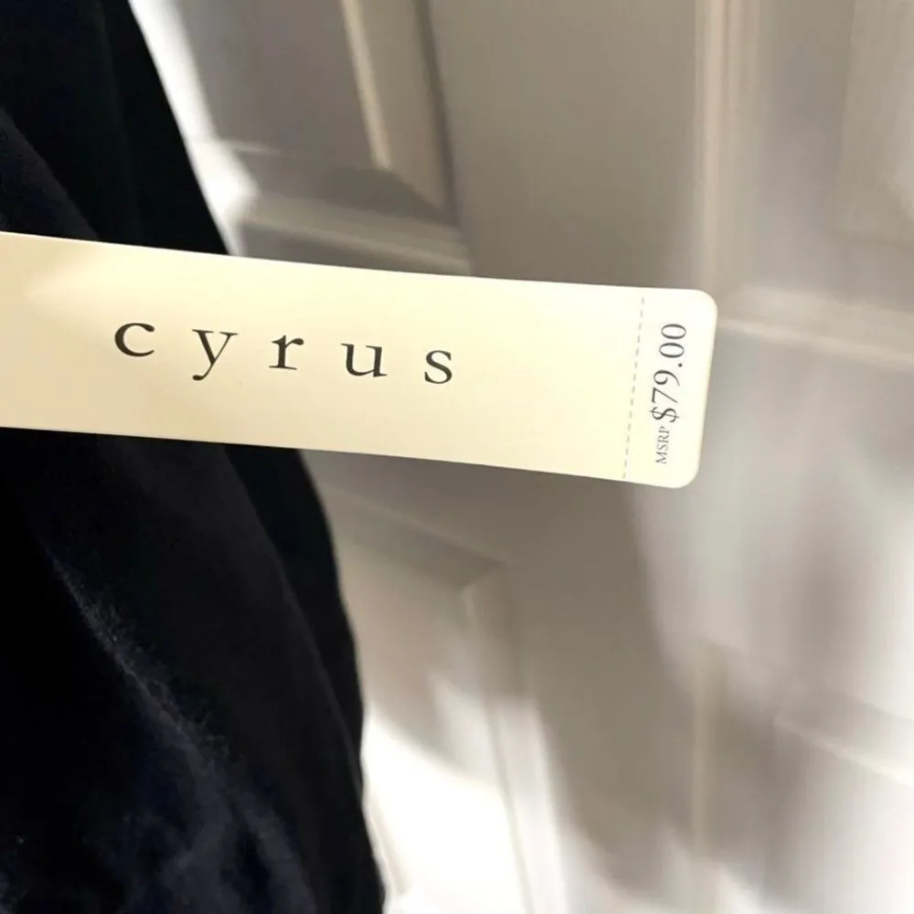 Cyrus open draped front Cardigan Size M - Image 4