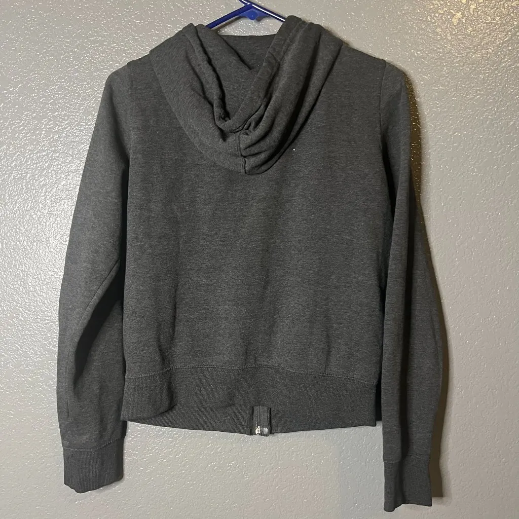 C'Esttoi Charcoal Grey Full Zip Hoodie - Image 3
