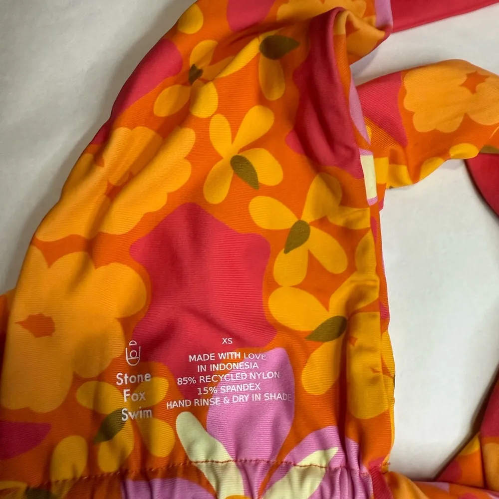 New NWT stone fox swim lei lei bikini top - Image 5