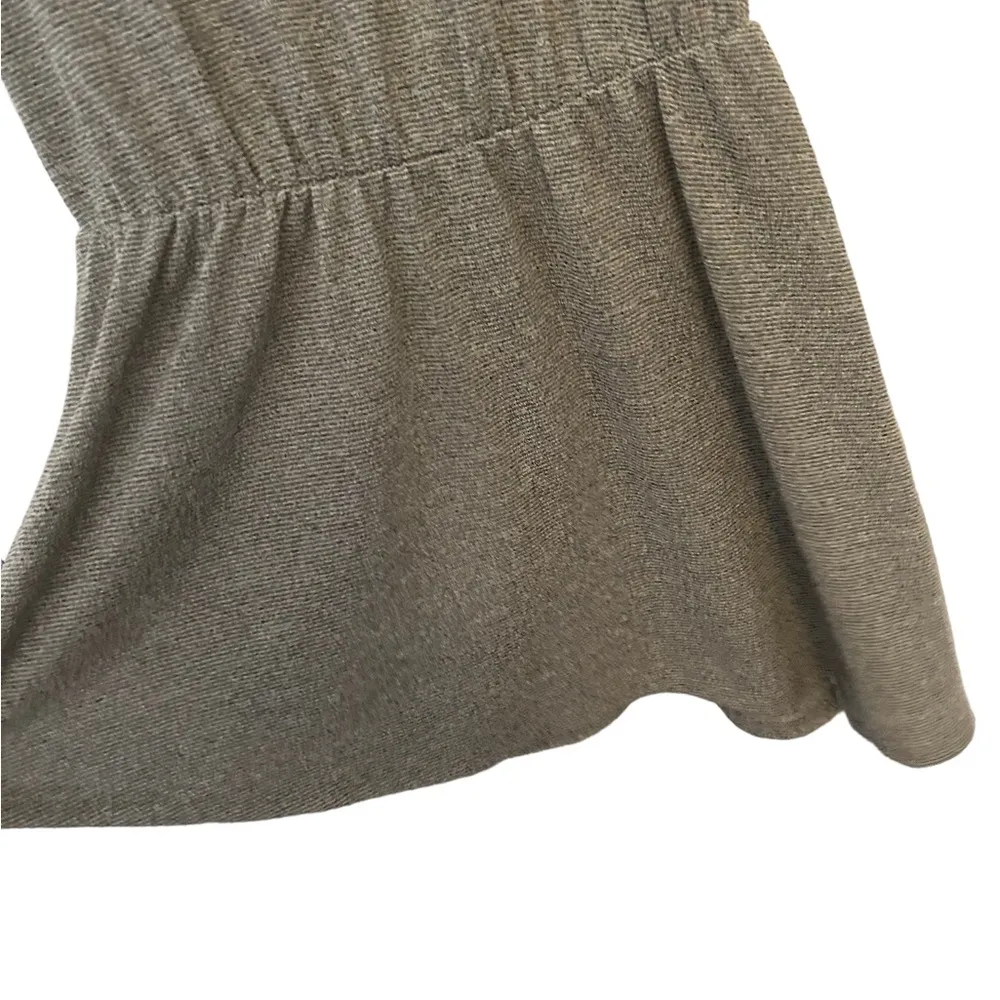 Zara silver sleeveless tunic shirt size small - Image 2